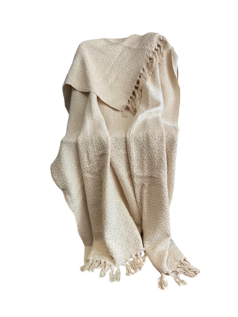 Handwoven Cotton saving Throw